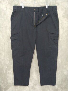 Tru Spec Pants Mens 42x32 Black BDU Tactical Cargo Military Combat Uniform